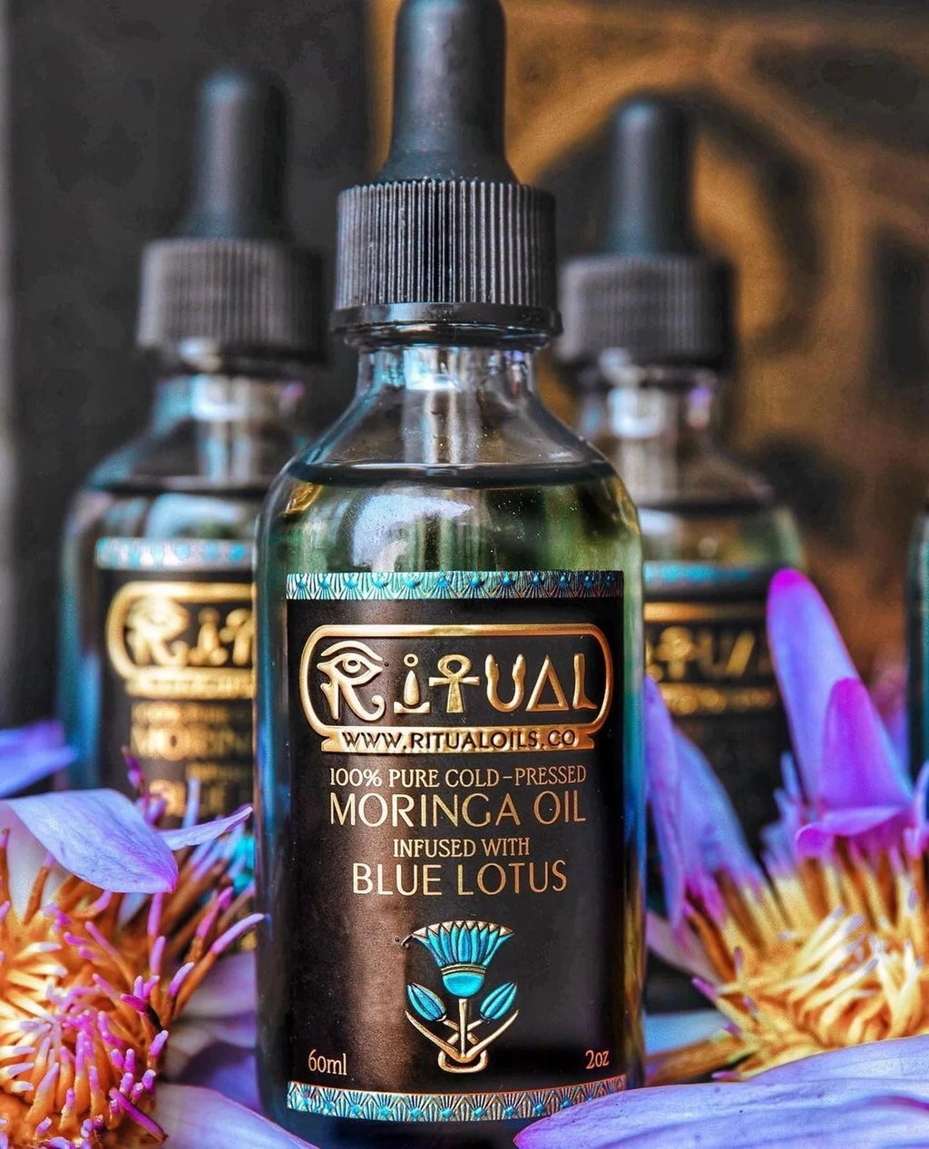 Blue Lotus - Moringa Oil - Ritual Infusion